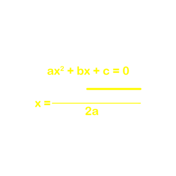 Solving quadratic equations using the quadratic formula